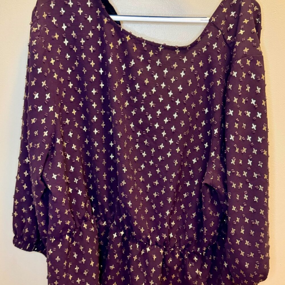 Olivia & Martin Blouse 3X - Picture 2 of 2